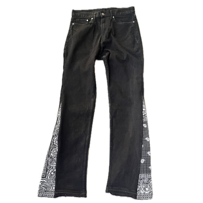 Bandana Flared Jeans